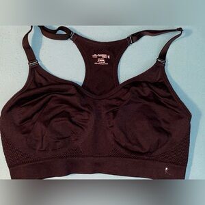 Danskin Now Black Racerback Sports Bra